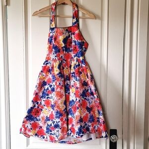 Bloome de jeune fille cottagecore halter formal girls dress. Size 16